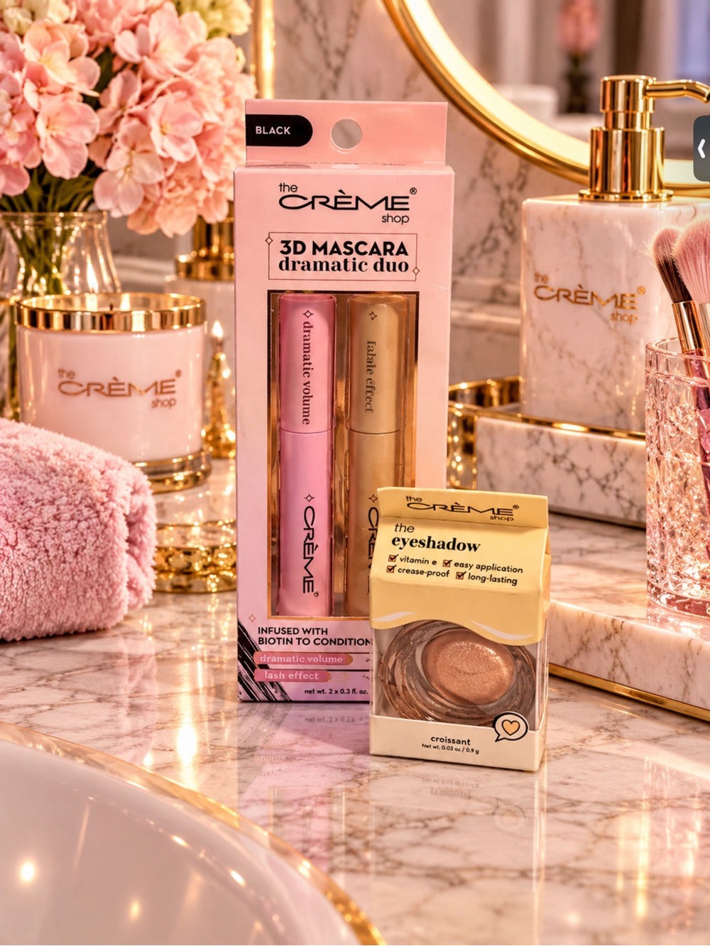 3D Mascara Dramatic Duo & Croissant Eyeshadow -